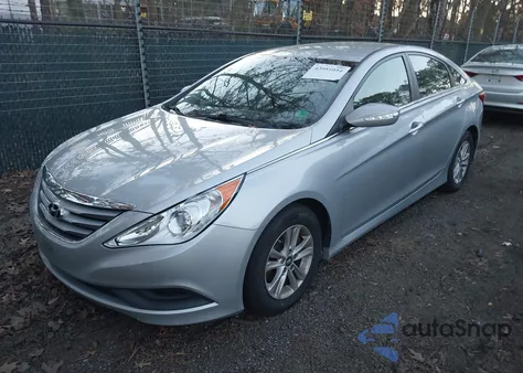 2014 Hyundai Sonata Gls from USA, damaged, VIN 5NPEB4AC1EH910010